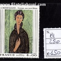 Arte di Francia Modigliani la donna dagli occhi blu