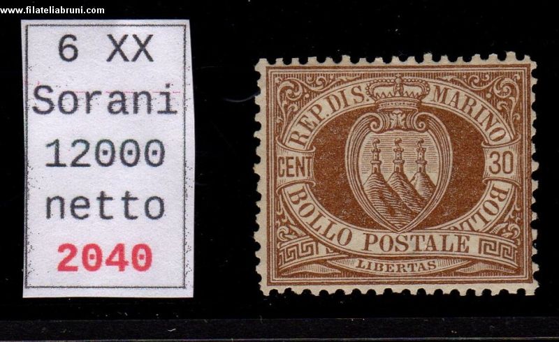Cifra e stemmi  c 30 bruno