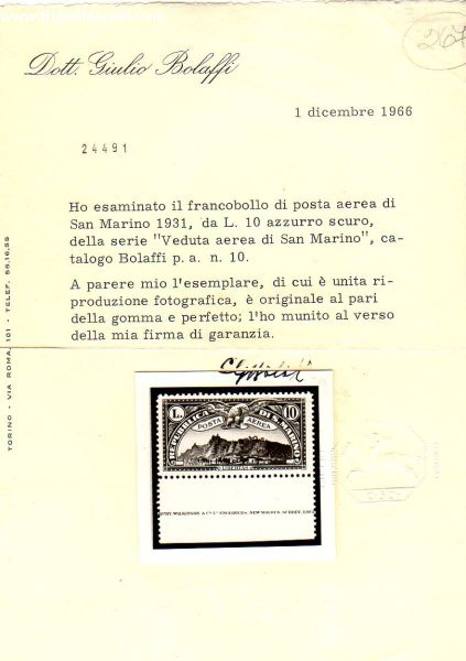 Veduta di San Marino