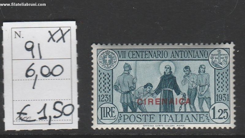 Sant'Antonio lire 1.25