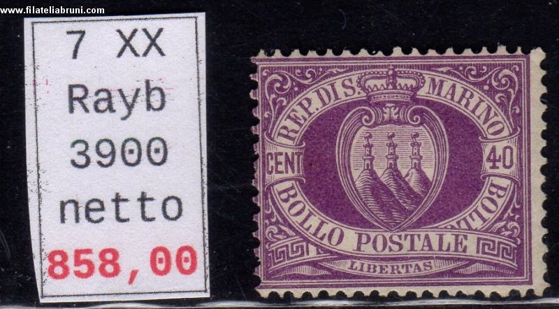 Cifra e stemmi  c 40