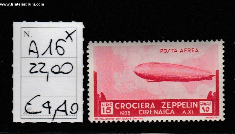 crociera Zeppelin lire 15