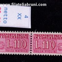 Pacchi in concessione lire 110