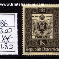 centenairio del francobollo austriaco