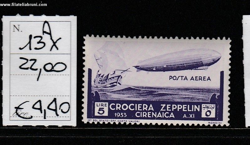 crociera Zeppelin lire 5