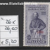 Garibaldi lire 5 
