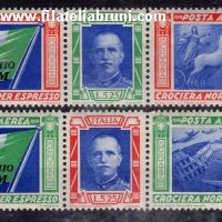 Trittici Balbo's trans atlantic fligh issue i Aram