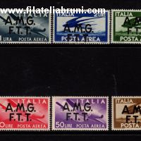 Democratica soprastampati posta aerea