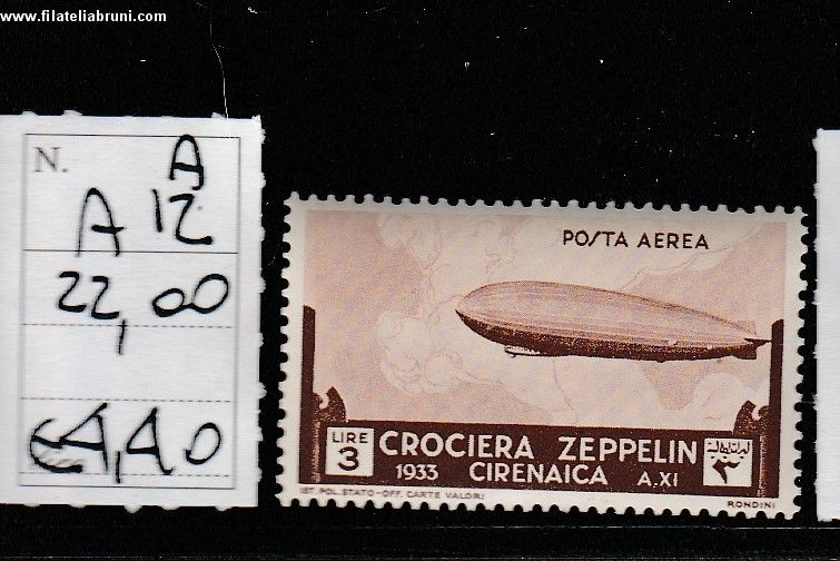 crociera Zeppelin lire 3
