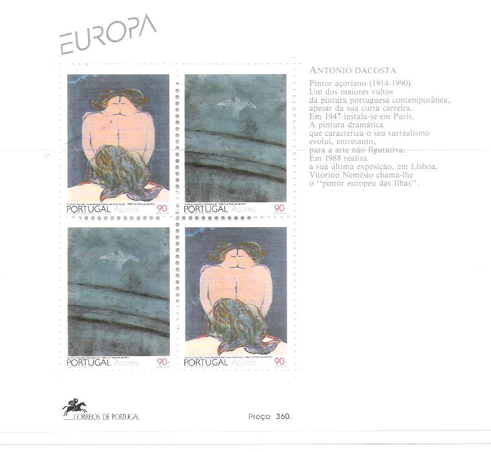 Europa 1993 foglietto